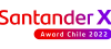 Lanzamiento Santander X Award Chile 2022